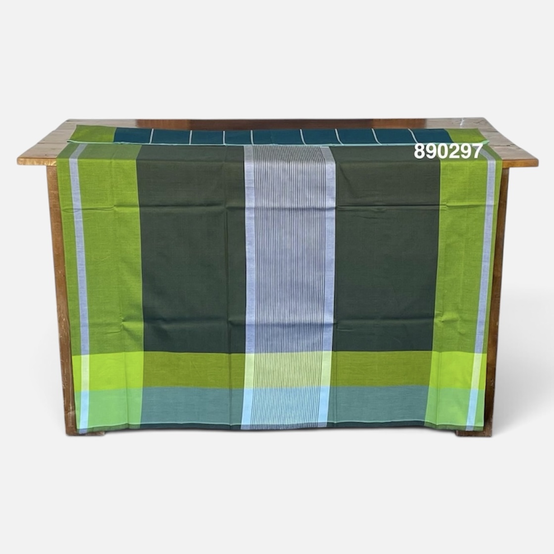 Handloom Cotton Sarong - The Meadow Tide  -   ICS 890297