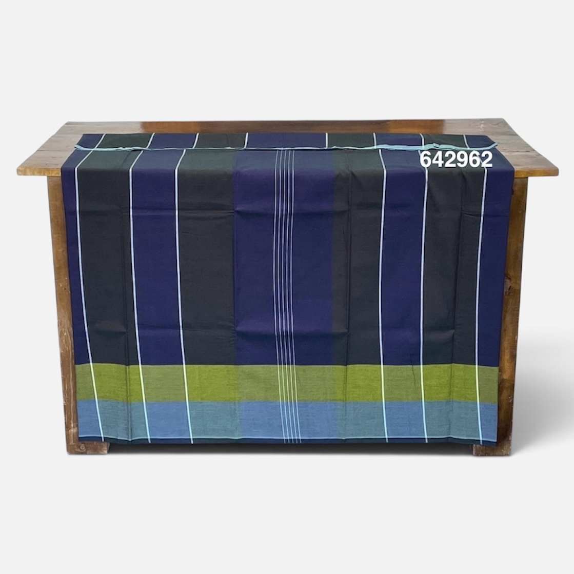 Handloom Cotton Sarong - The Neon Eclipse  -  ICS 642962