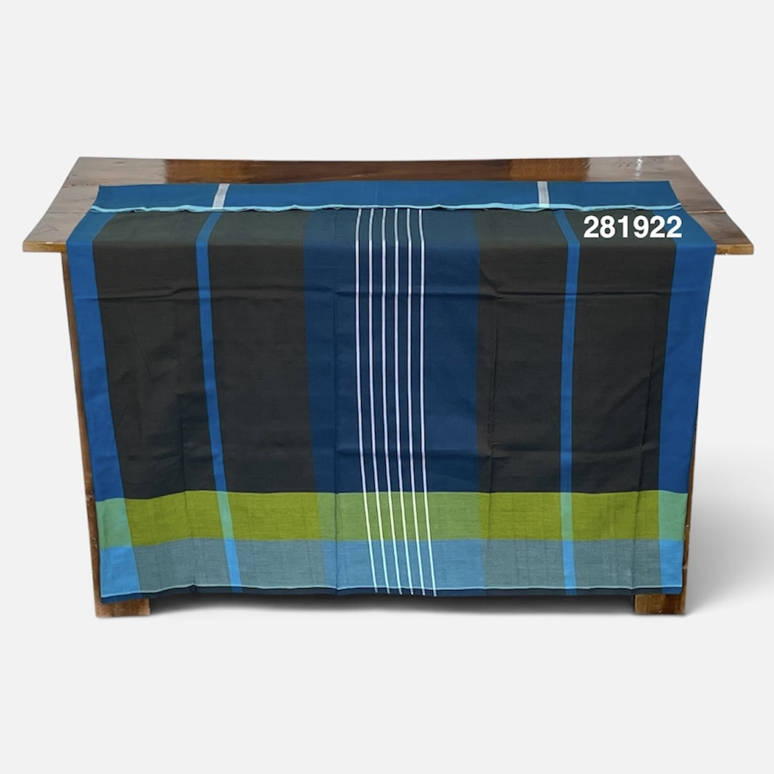 Handloom Cotton Sarong - The Wilpattu Wetland - ICS 281922